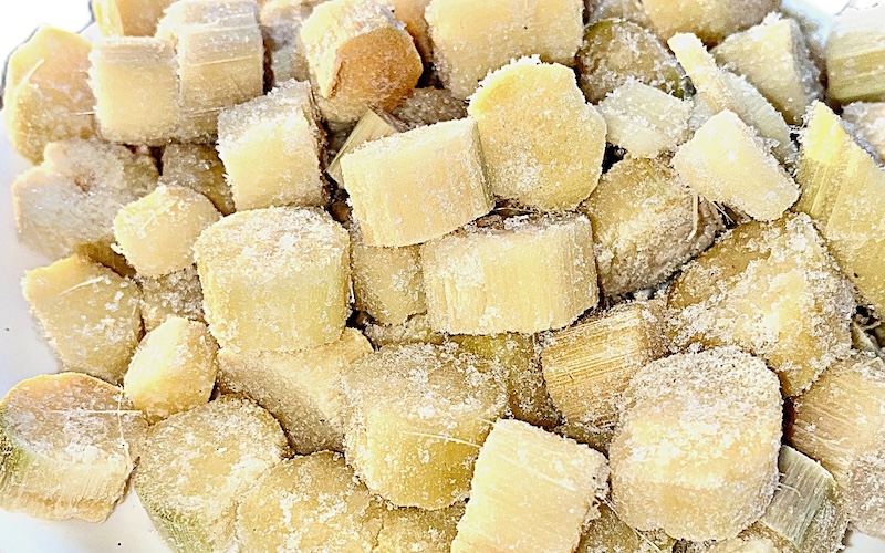 frozen sugarcane